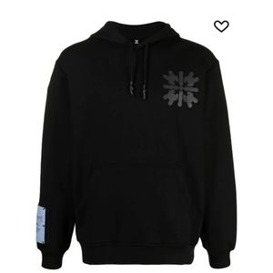 MCQ abstract print hoodie